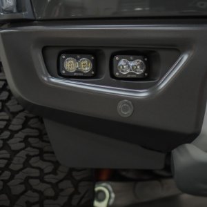 Ford Raptor Fog Light Pocket Kit - Baja Designs - S2 Pro - `21-`27 Ford Raptor Fog Light Pocket Kit - Baja Designs - S2 Pro - `21-`27